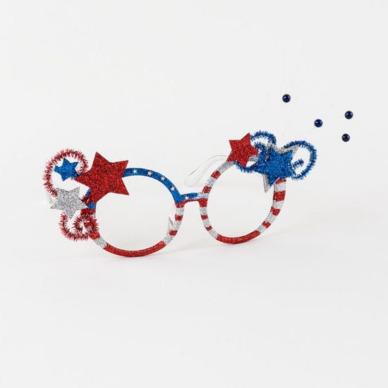 4th of July Holiday Glasses Easter Decorations 180 Degrees