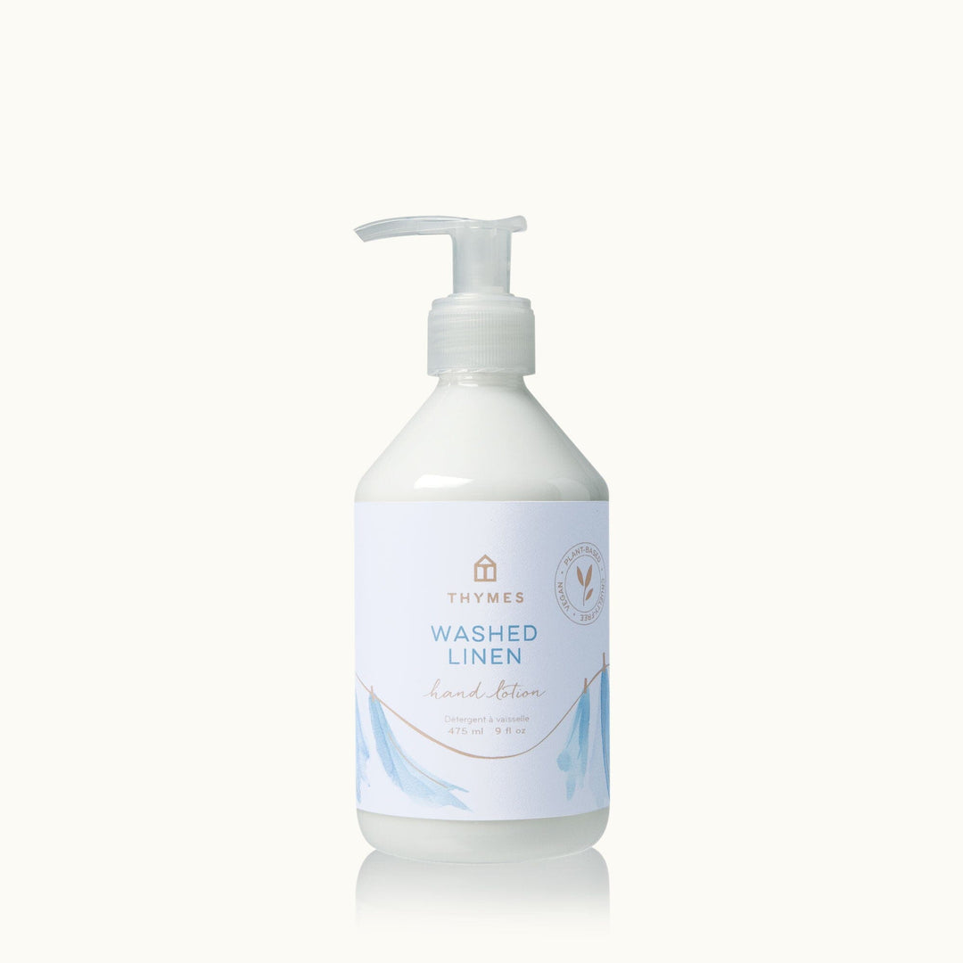 9oz Hand Lotion Hand Lotion Thymes Washed Linen
