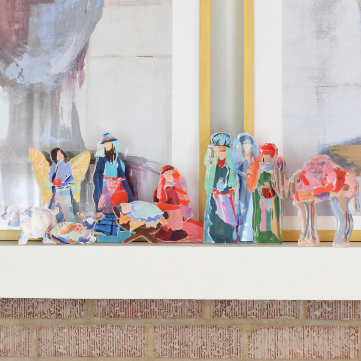Acrylic Nativity Set - Large Nativity Sets Lauren Dunn