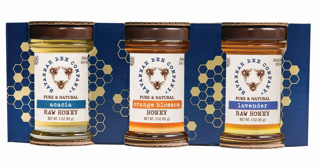 Artisanal Honey Sampler Food Savannah Bee Company