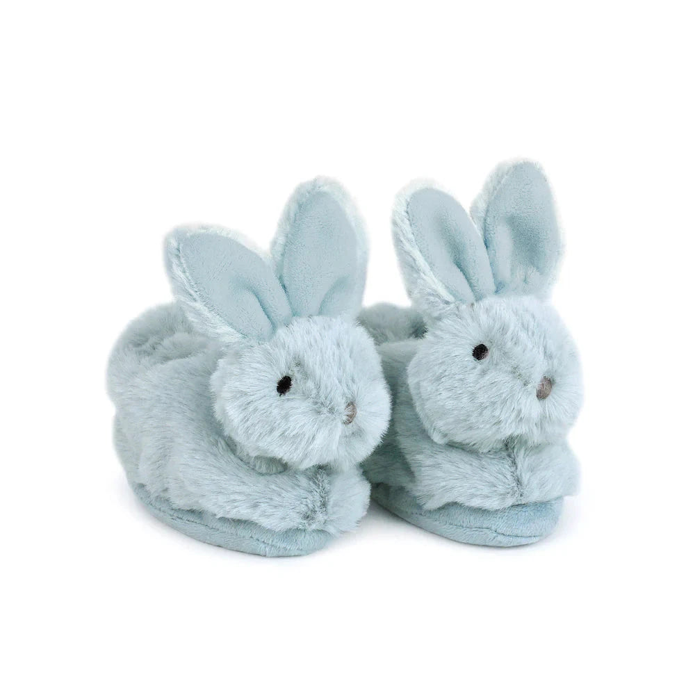 Baby Bunny Slippers - Blue Children Shoes Mon Ami