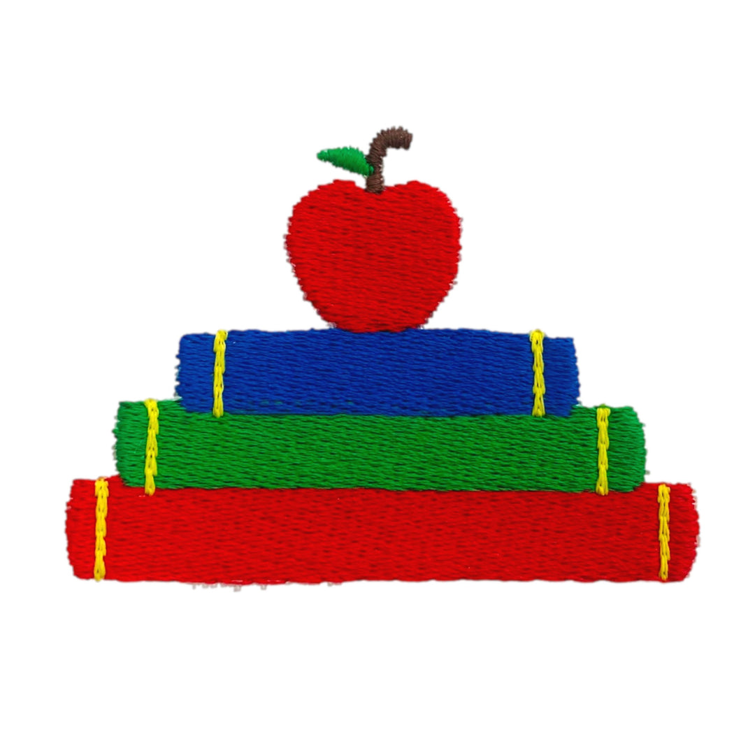 Back To School Embroidery Holiday Embroidery The Horseshoe Crab Apple on Books