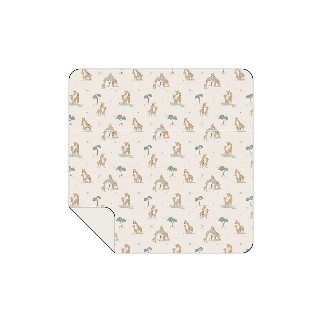 Bamboo Swaddle - Giraffe Families Baby Blanket Angel Dear