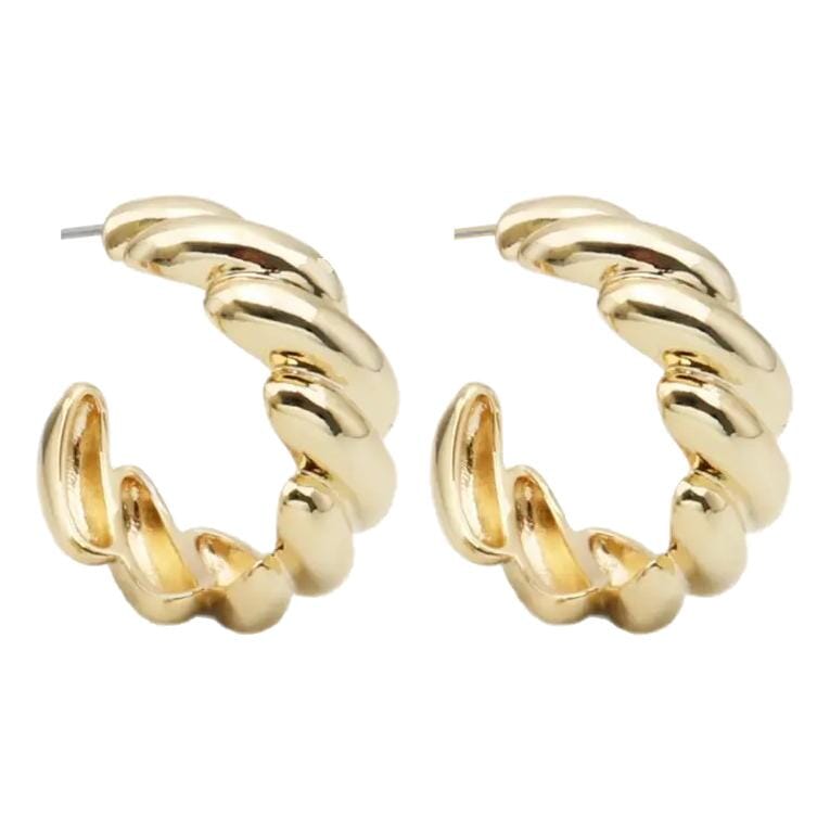 Beckett Hoops Womens Earrings Wrapped by Savannah