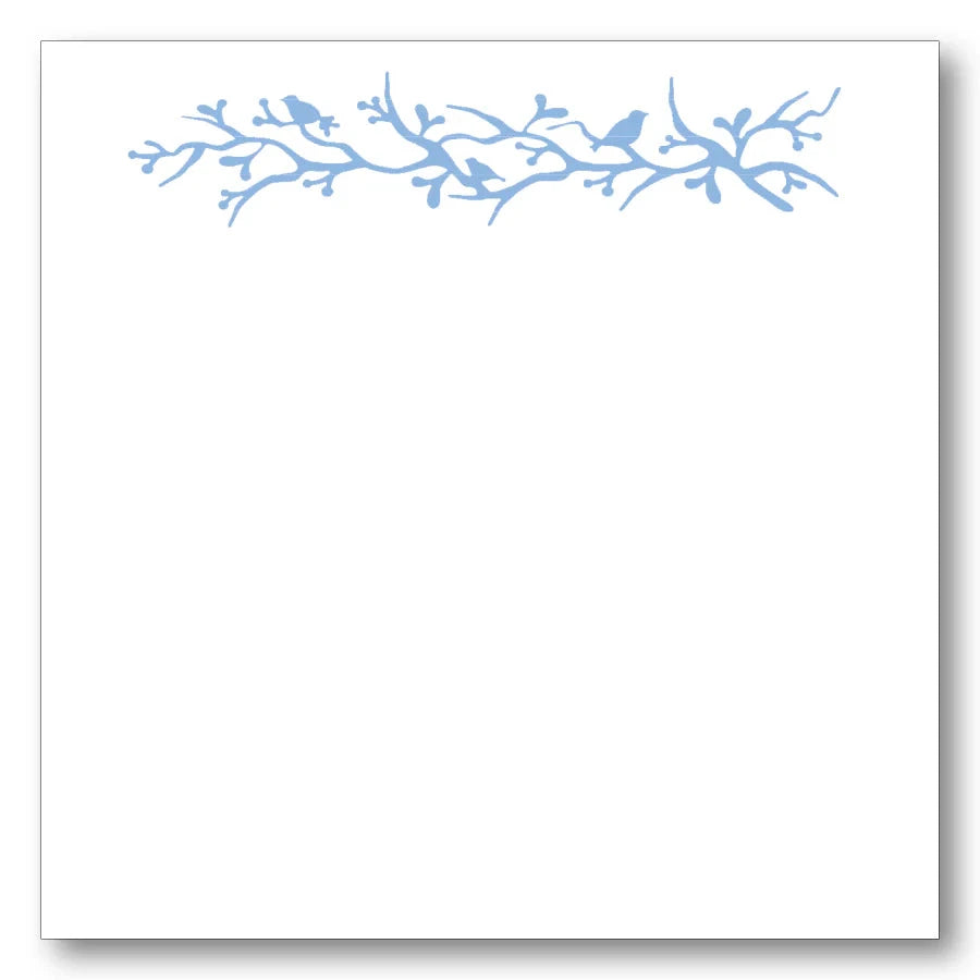 Birds on a Vine Note Block Stationery Maison de Papier
