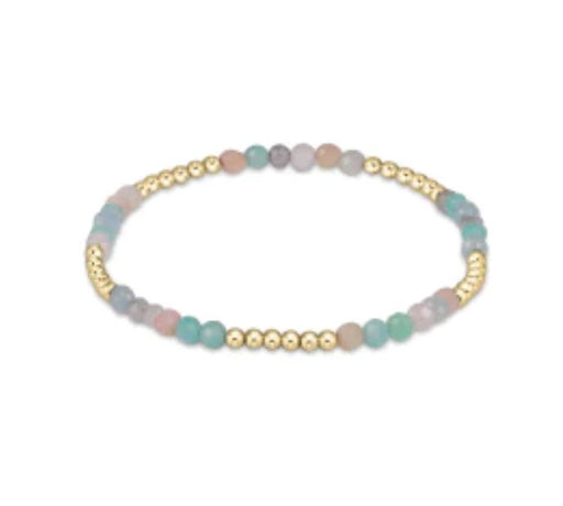 Blissful Pattern 2.5mm Bead Bracelet - Gemstones Womens Bracelet ENewton Hot Mess 
