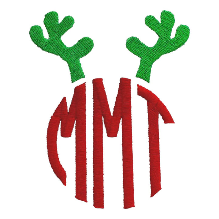 Christmas Embroidery Options Holiday Embroidery The Horseshoe Crab Antlers Bluffton Border