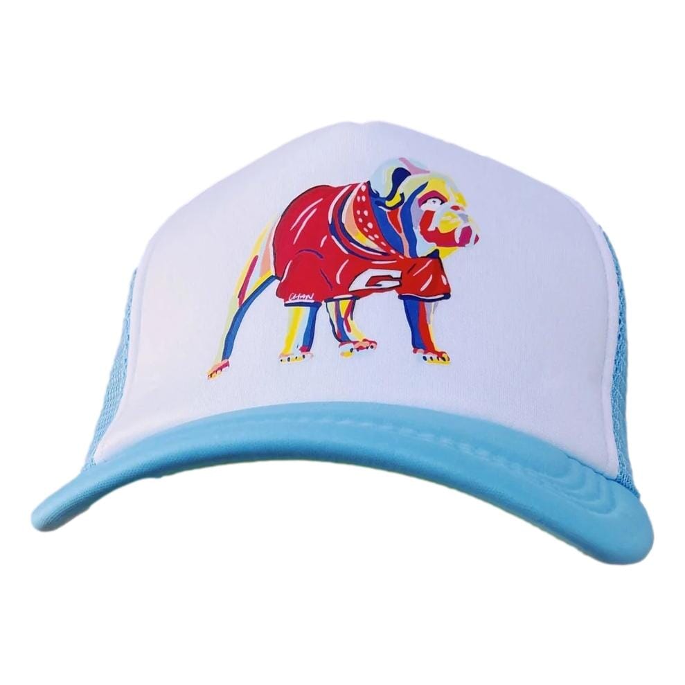 City Trucker Hat Multi Colored UGA Mens Hats Chan Art