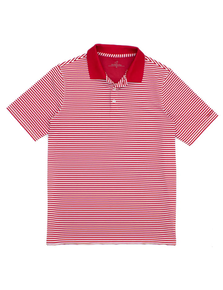 Dallas Polo - Red Boy Shirt Properly Tied