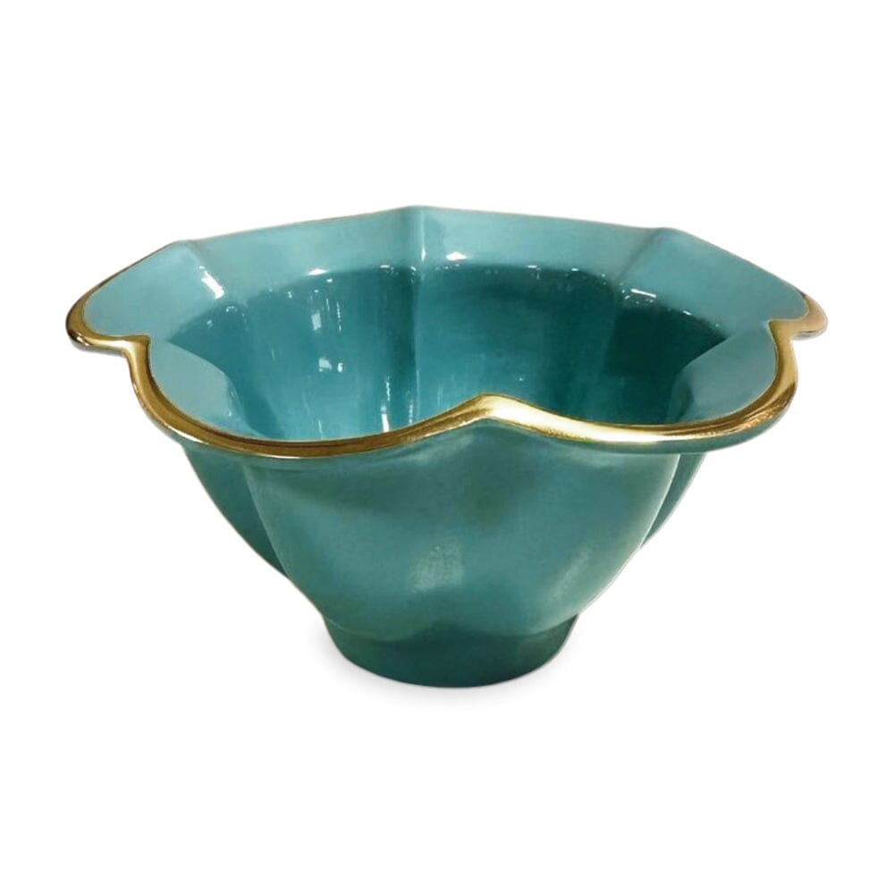 Devon Small Bowl - Turquoise Decorative Bowl Beatriz Ball