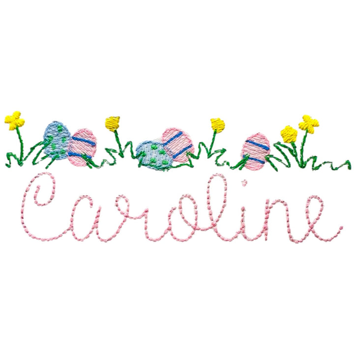 Easter Embroidery Options Holiday Embroidery The Horseshoe Crab