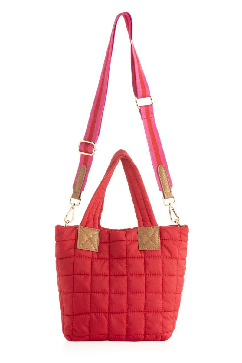 Ezra Mini Tote - Red Tote Shiraleah