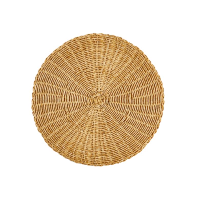Faux Rattan Natural Placemats Placemats Tableau