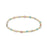 Gold Sincerity Pattern 3mm Bead Bracelet - Gemstones Womens Bracelet ENewton Hot Mess 