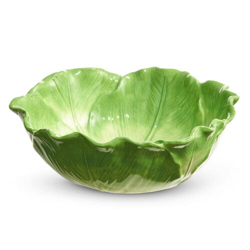 Green Cabbage Bowl 10" Decorative Bowl RAZ