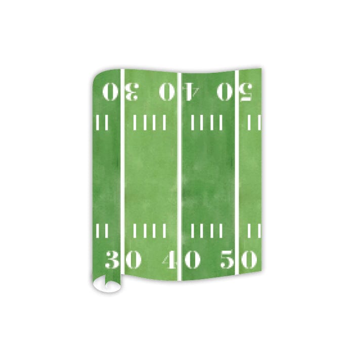 Hand Painted Football Table Runner Table Runner Rosanne Beck