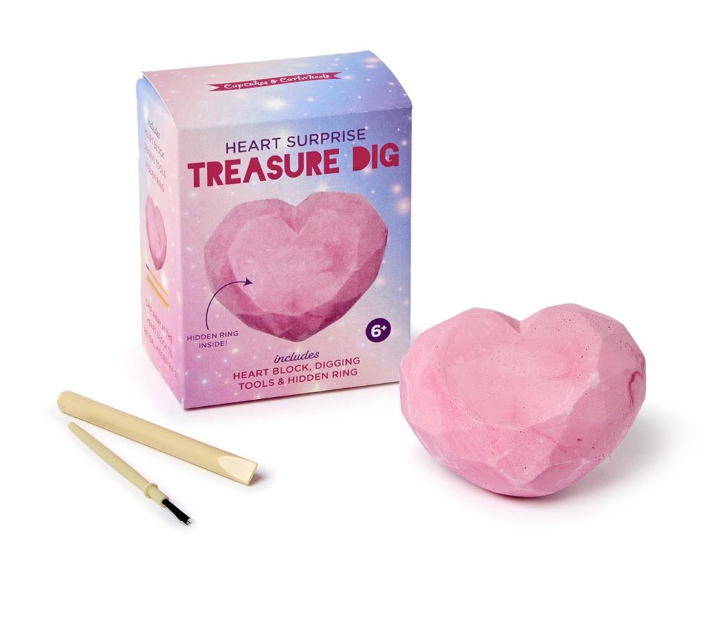 Heart Surprise Treasure Dig Kit Activity Toy Two's Company