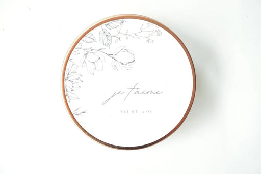 Je'taime Travel Tin Soy Candle Candle Forget Me Not 