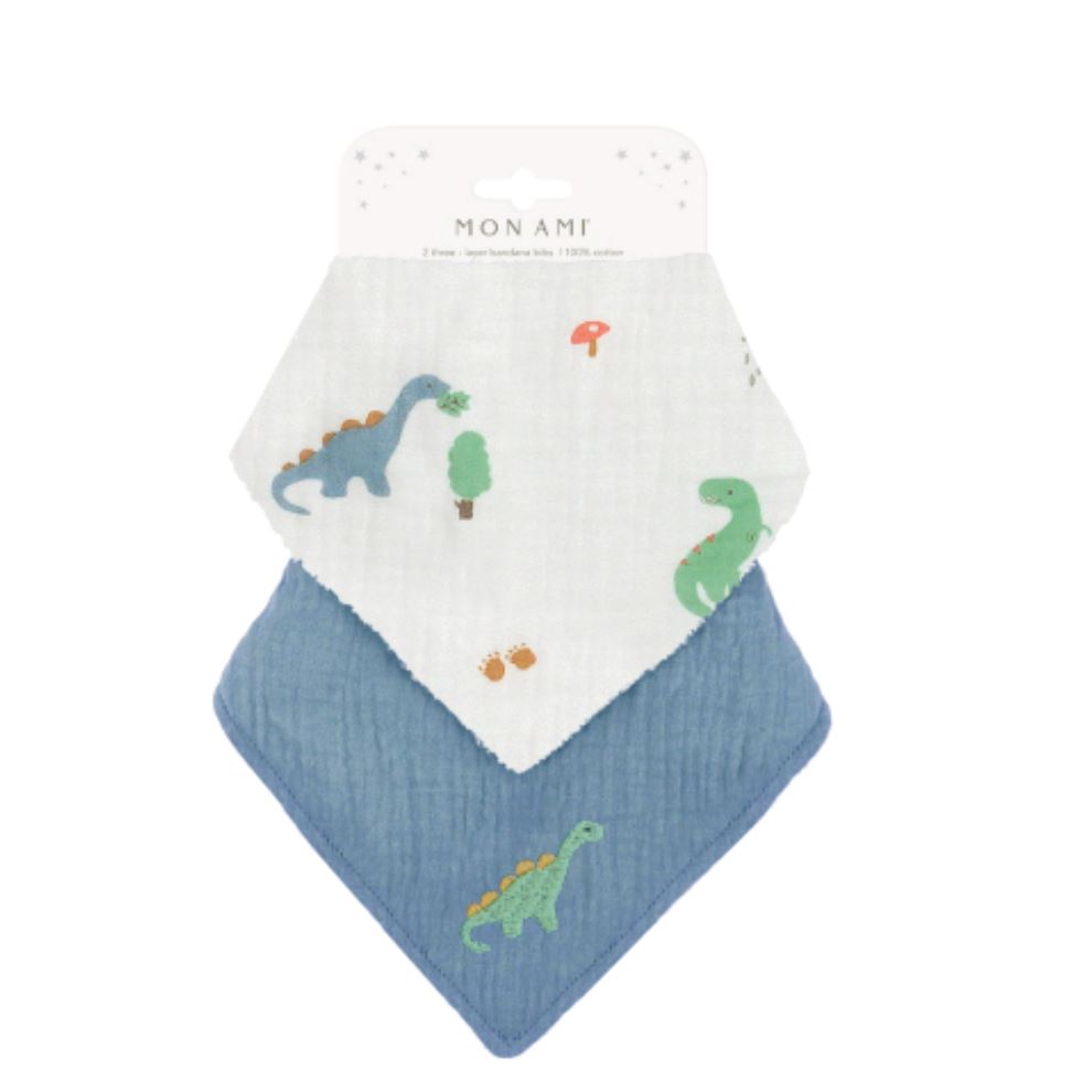 Jurrasique Bib Set Baby Accessories Mon Ami
