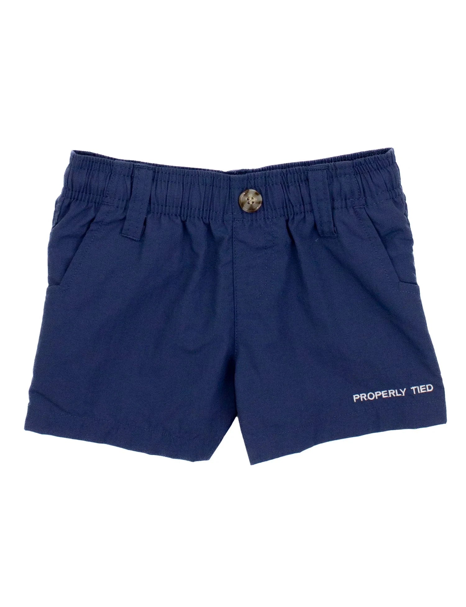 Properly Tied Boys Mallard Shorts - Royal Blue