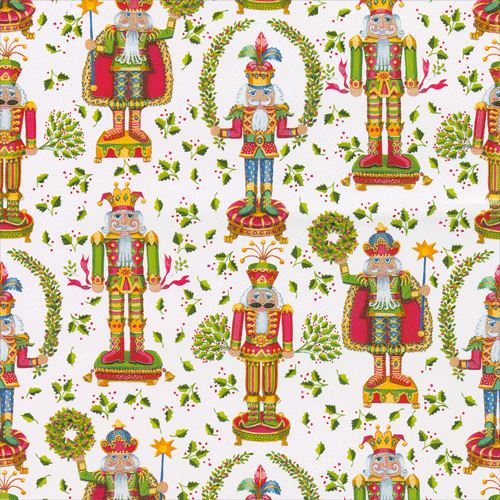 Nutcracker Christmas Wrapping Paper Wrapping Paper Caspari