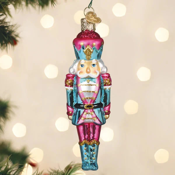 Pastel Nutcracker Ornament Christmas Ornament Old World Christmas