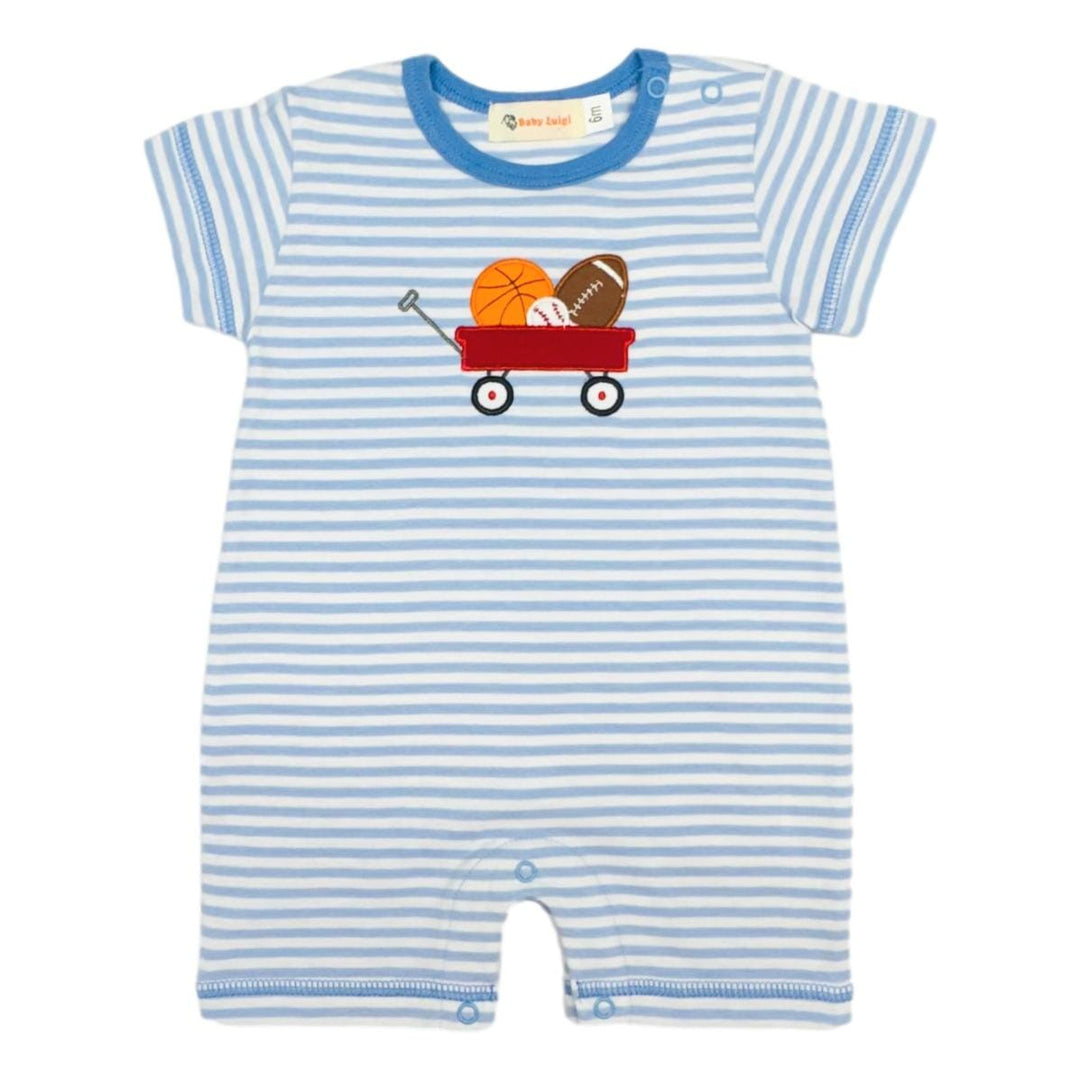 Play Romper - Sports Wagon Boy Romper Luigi