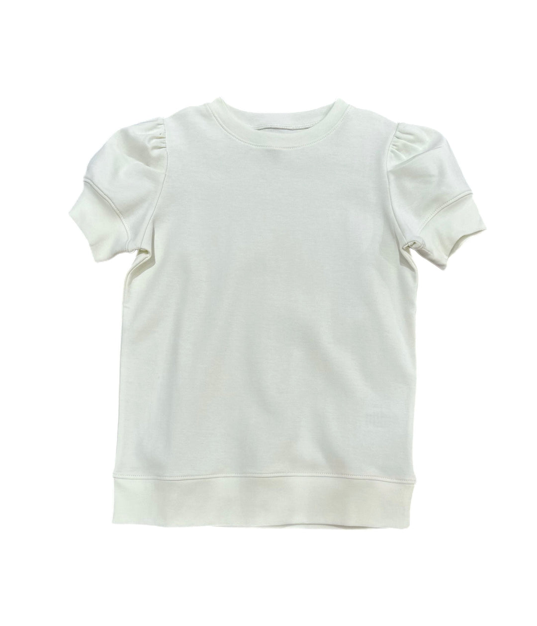 Puff Sleeve - Ivory Girl Shirt Be Elizabeth