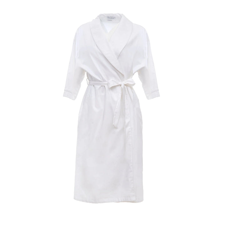 Rachael Cotton Robe - White Womens Robes Lenora 