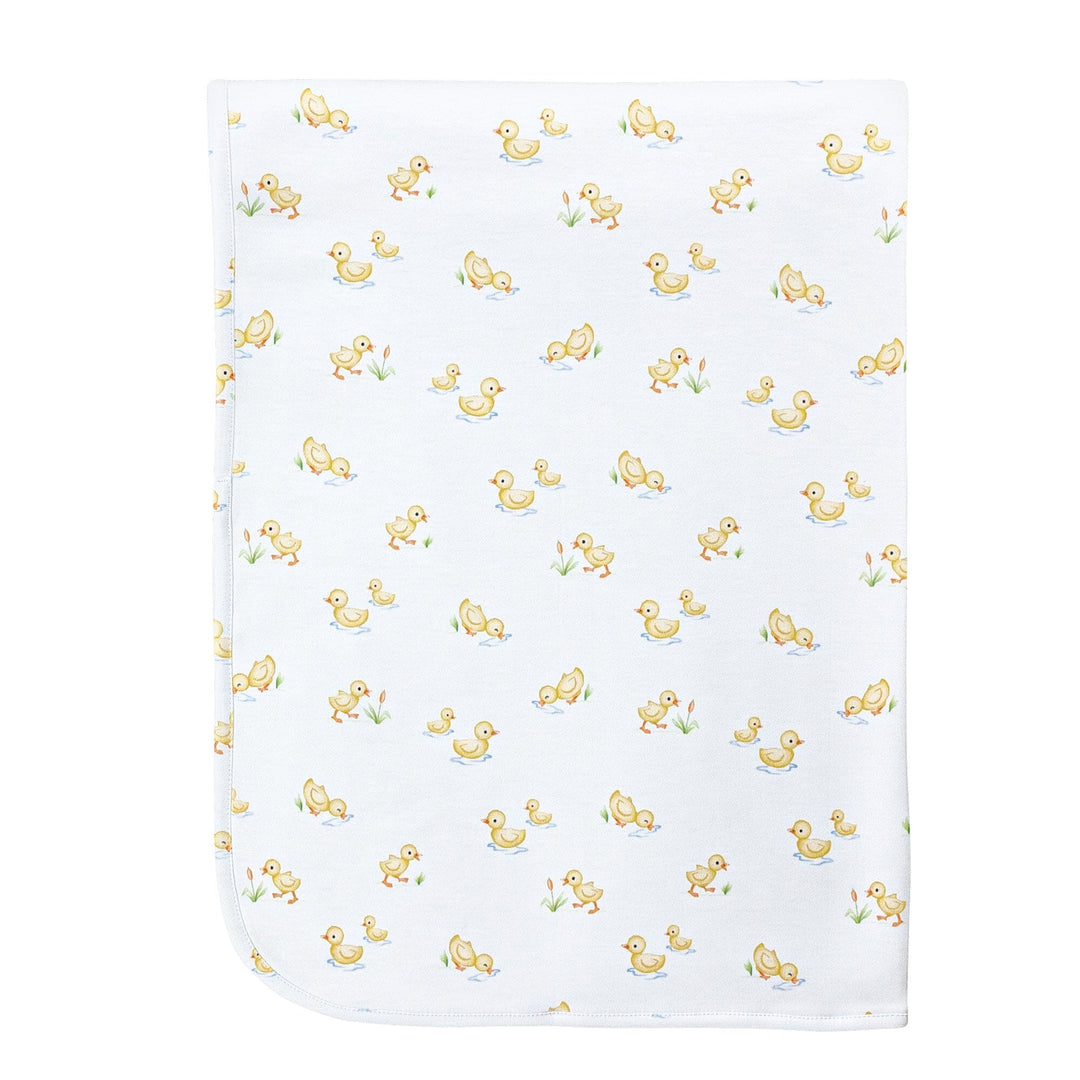 Receiving Blanket - Baby Duckies Print Baby Blanket Baby Club Chic