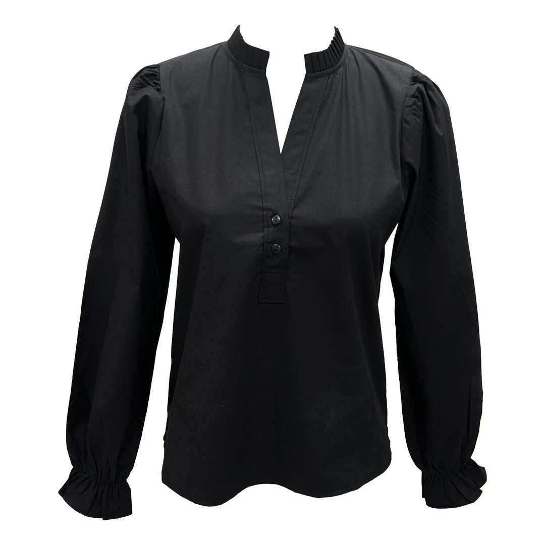 Rory Blouse - Black Womens Shirt Maude Vivante