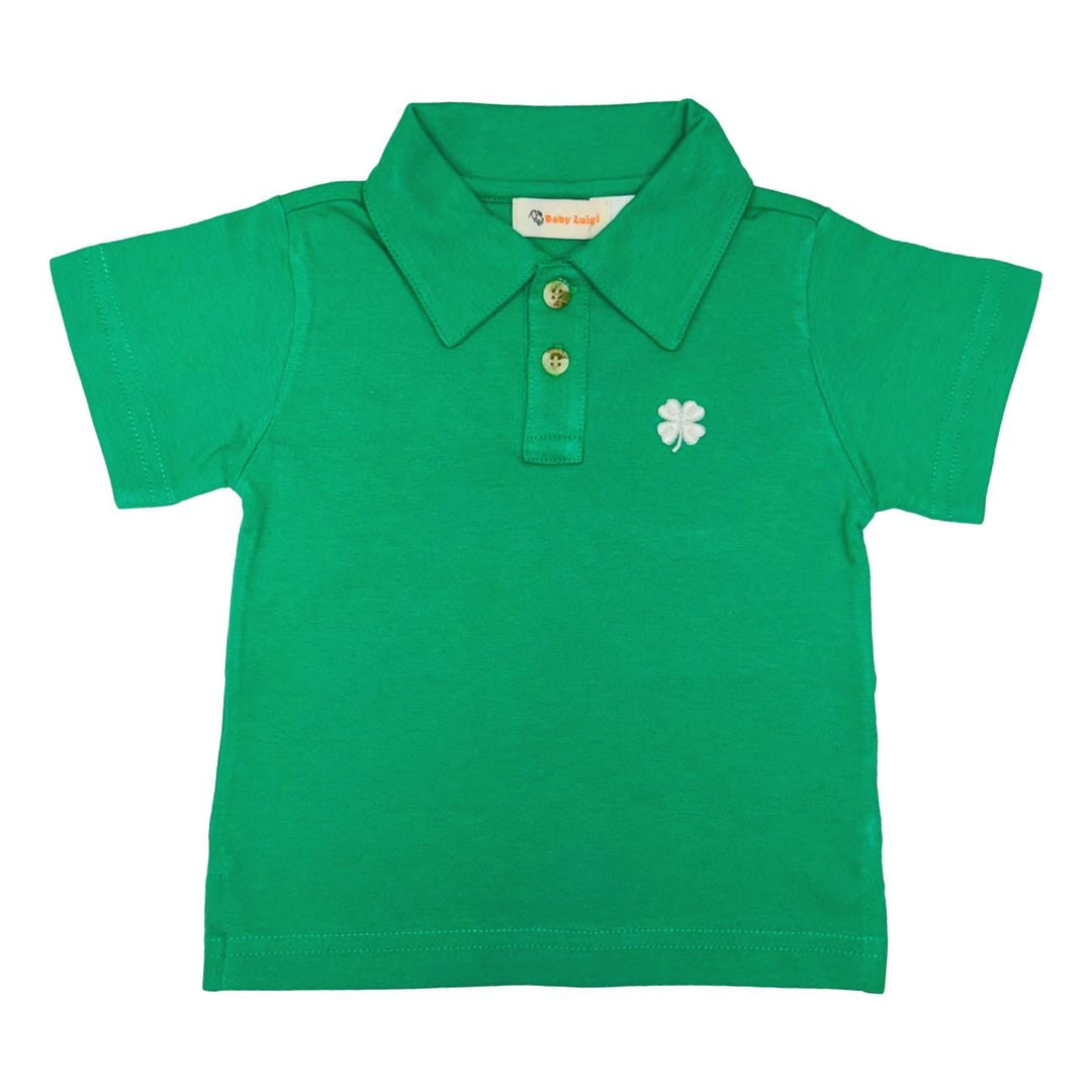 Shamrock Polo Shirt Boy Shirt Luigi