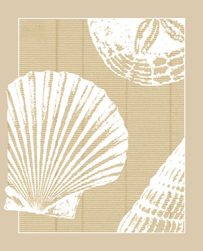 Shells Bridge Tallies Playing Cards Caspari