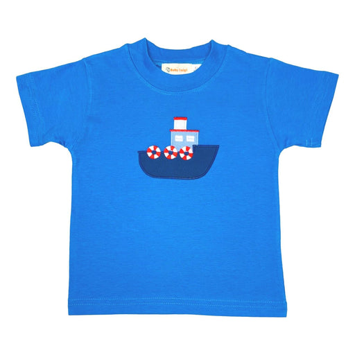 Short Sleeve T-Shirt - Tugboat Boy Shirt Luigi 