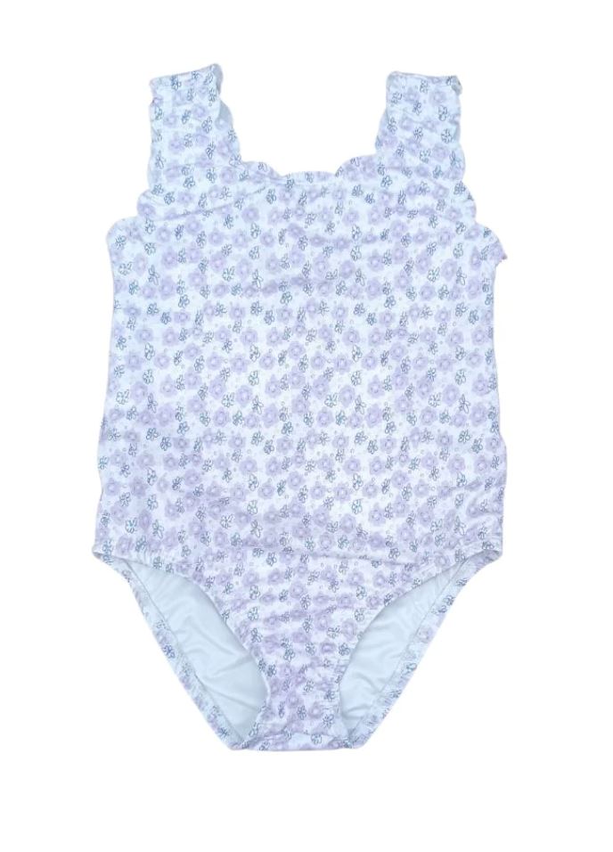 Simone Leotard - Blissful Blooms Girl Onesie Set Athleisure