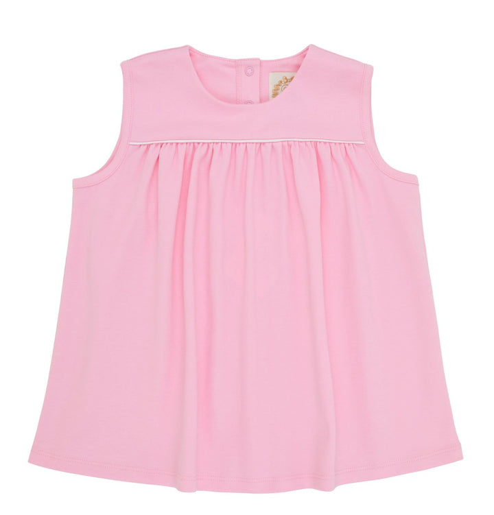 Sleeveless Dowell Day Top - Pier Party Pink Girl Shirt Beaufort Bonnet 