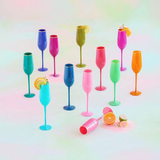 Sugar Plum Champagne Flutes Champagne Glass 180 Degrees