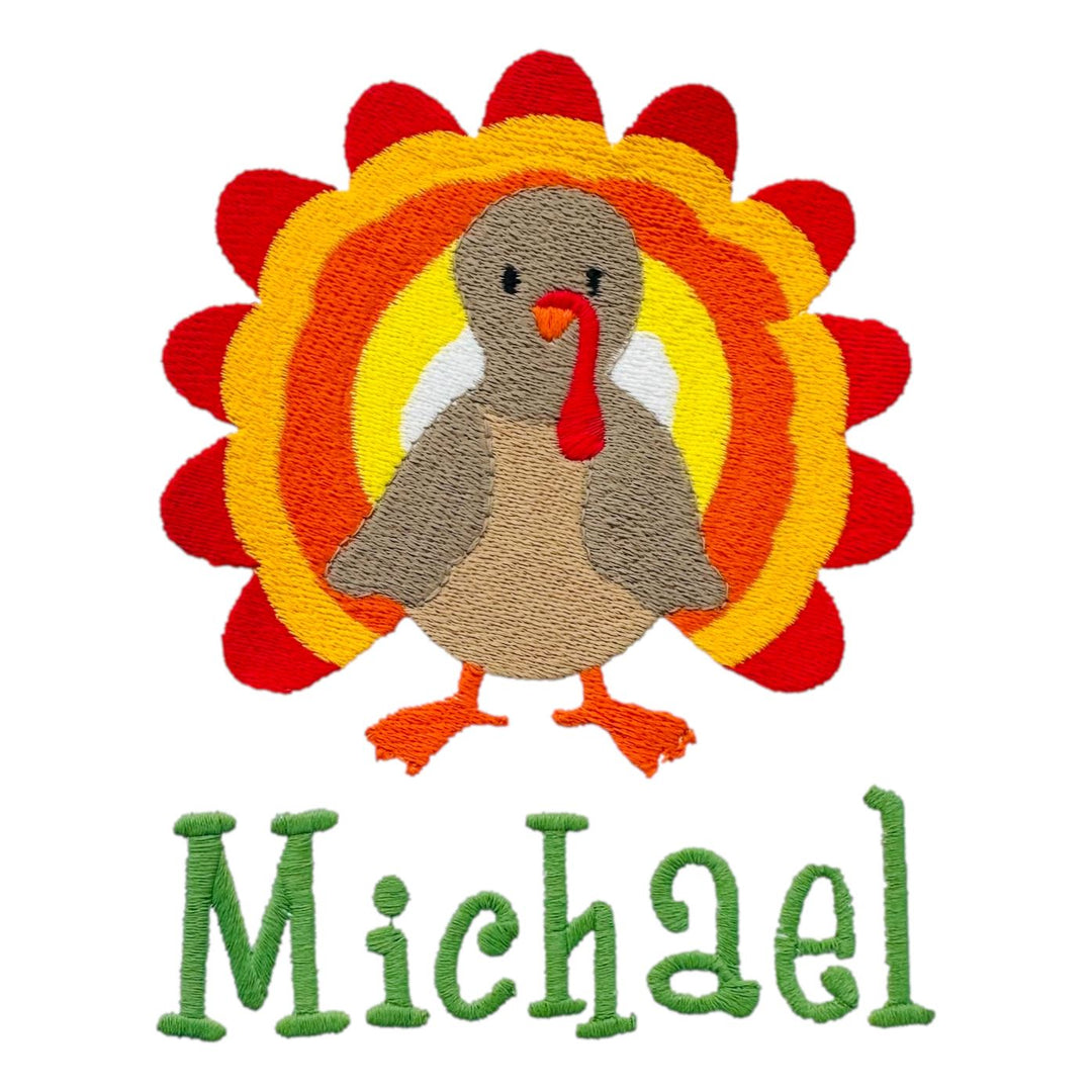 Thanksgiving Embroidery Options Holiday Embroidery The Horseshoe Crab Thanksgiving Turkey