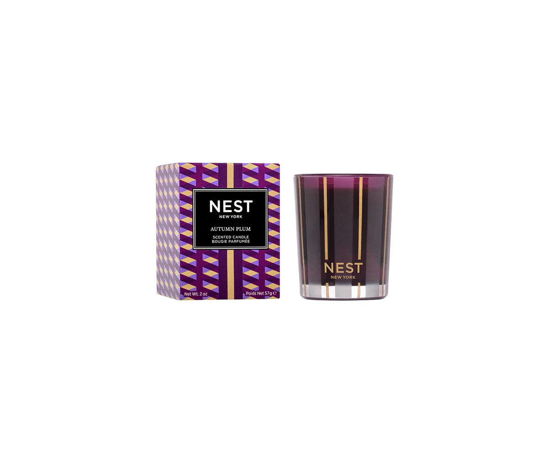 Votive Candle - Autumn Plum Candle Nest