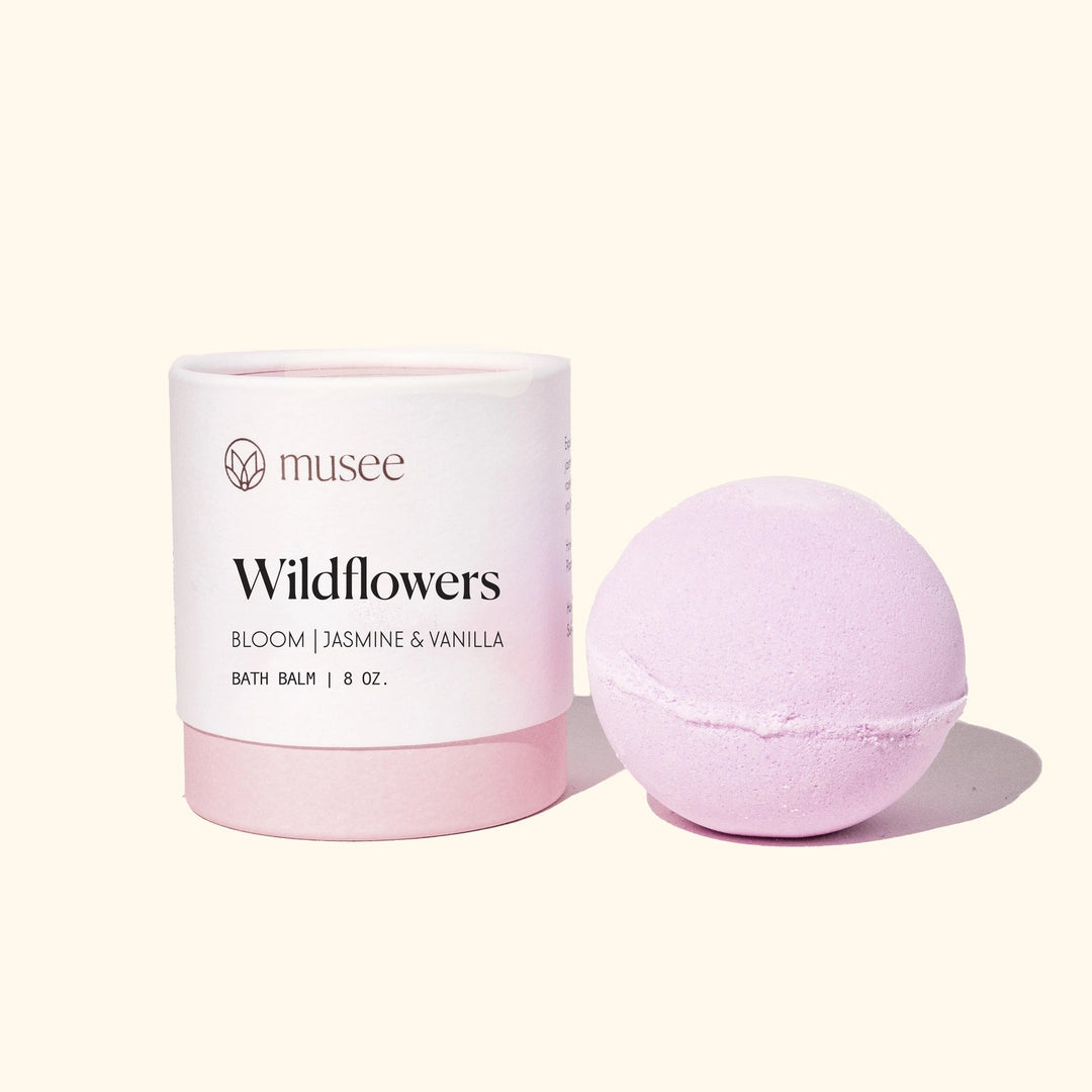 Wildflowers Therapy Bath Balm Bath Bomb Musee