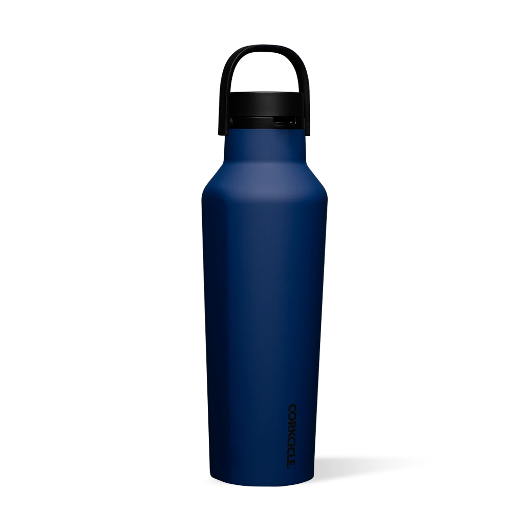 20oz Sport Canteen Drinkware Corkcicle Midnight Navy 