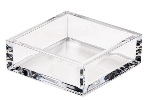 Acrylic Cocktail Napkin Holder Serving Pieces Caspari