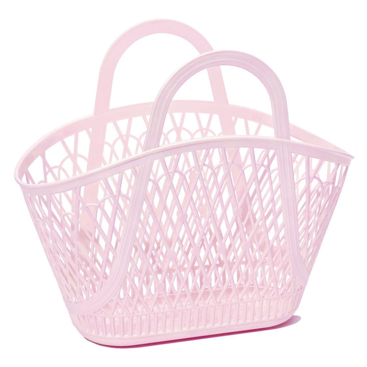 Betty Basket Tote Bags and Totes Sun Jellies Pink 