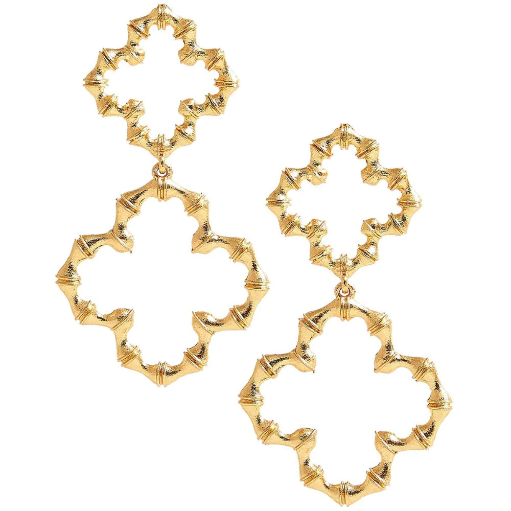 Bryn Bamboo Earrings Earrings Lisi Lerch