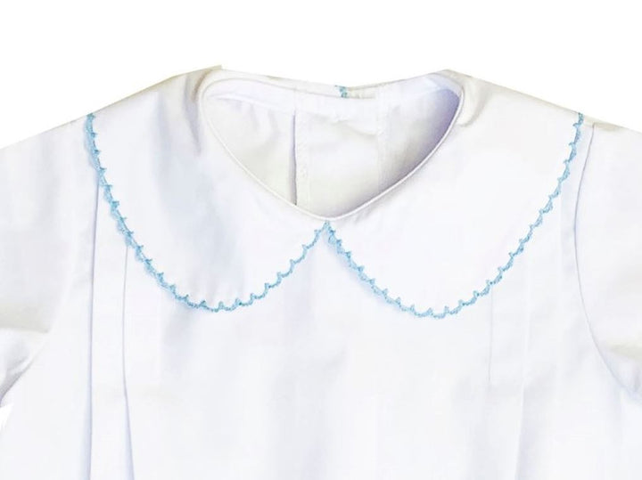 Classic Daygown with Trim Daygown Lullaby Set Blue 