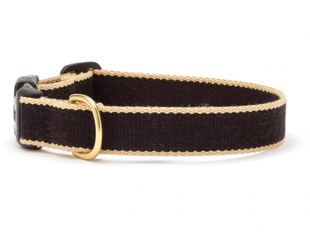 Dog Collar Dog Upcountry Medium Black/Khaki