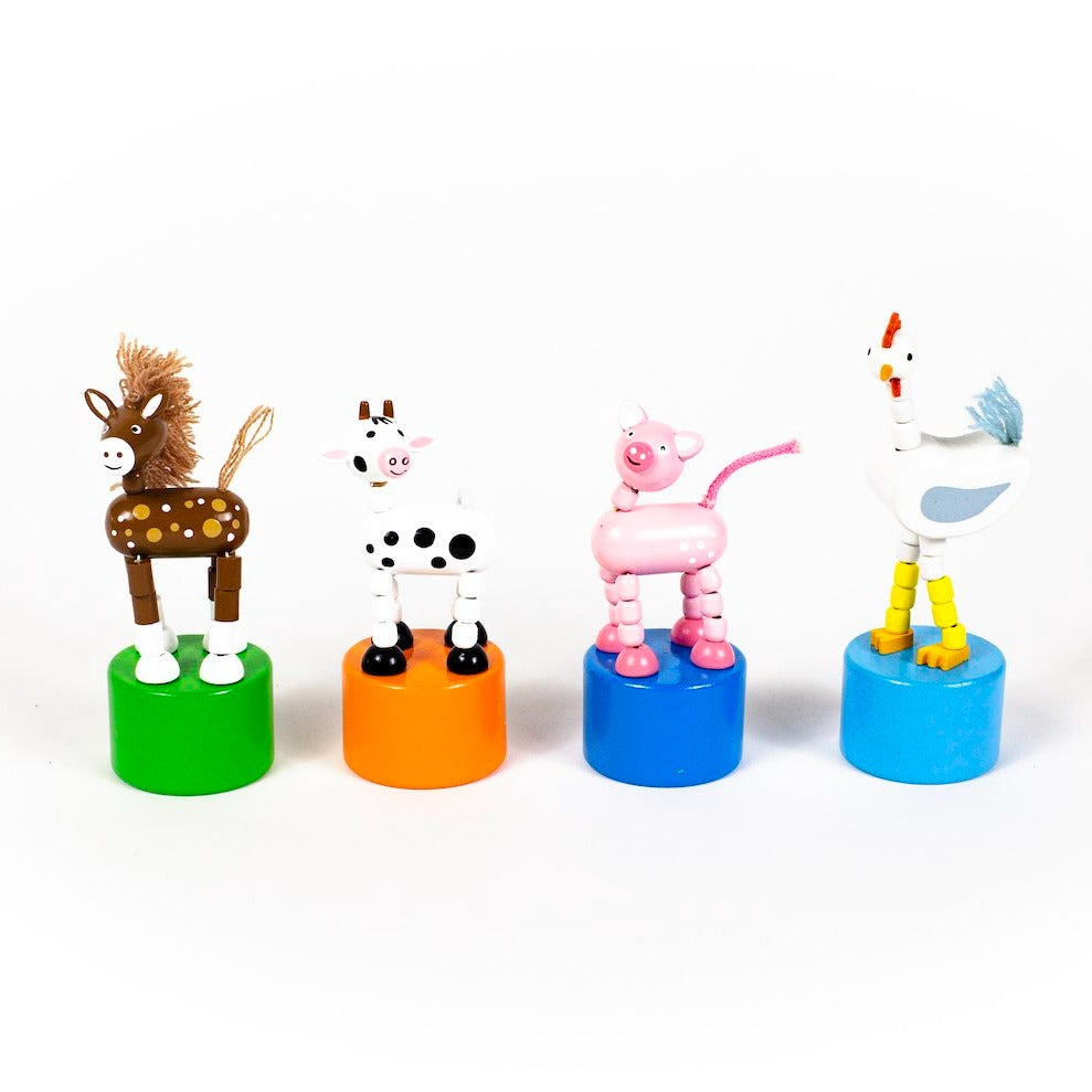 Farm Animal Push Puppet Farm Animal Push Puppet