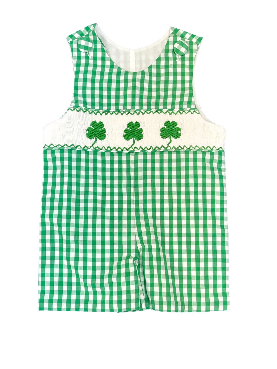 Gingham Shamrock Jon Jon Jon Jons Delaney