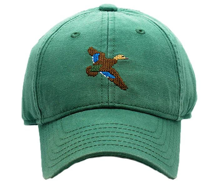 Kid's Needlepoint Hat - Mallard Hats Harding Lane