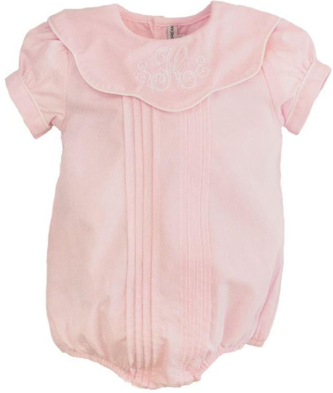 Pink Scalloped Bib Collar Bubble Bubbles Sweet Dreams 3m
